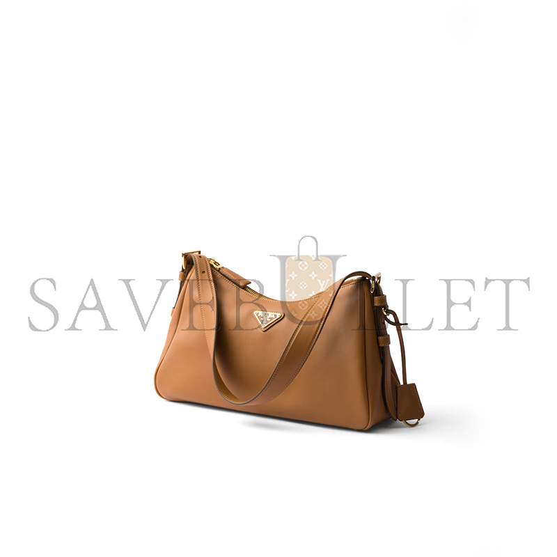 PRADA AIMÉE MEDIUM LEATHER SHOULDER BAG 1BC229 (31*18*10cm) 